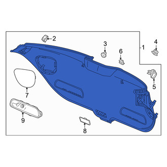 Honda OE - Rear Liftgate Trim