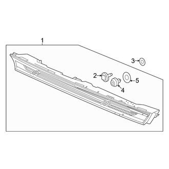 Honda OE - Rear Lamps - High Mount Lamps