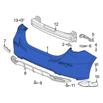 Honda OE - Front Bumper Cover