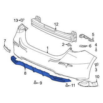 Honda OE - Rear Valance Panel