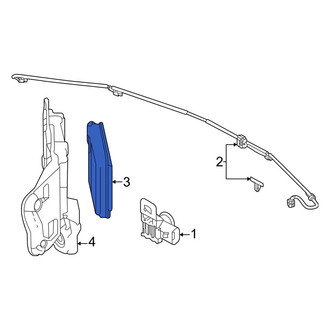 Honda OE - Rear Left Blind Spot Detection System Warning Sensor