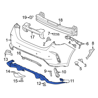 Honda OE - Rear Valance Panel