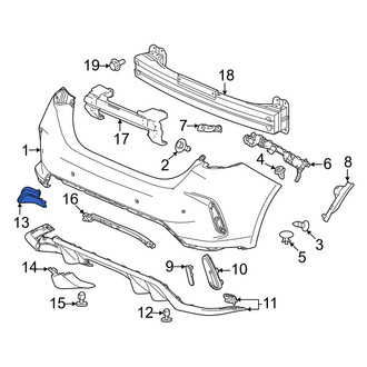 Honda OE - Rear Tow Eye Cap