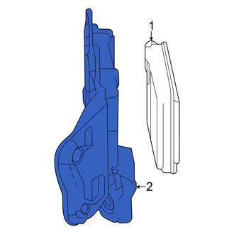 Honda OE - Left Blind Spot Detection System Warning Sensor Bracket