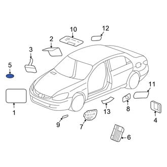 Honda OE - Caution Label