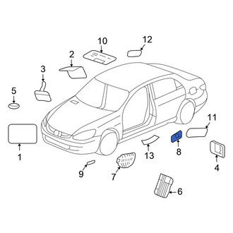 Honda OE - Caution Label