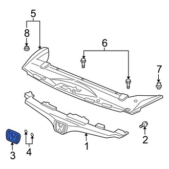 Honda OE - Front Grille Emblem