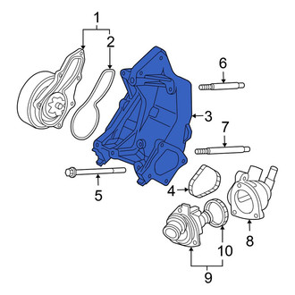 Honda OE - Engine Water Pump Housing