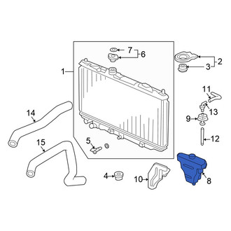 Honda OE - Engine Coolant Reservoir