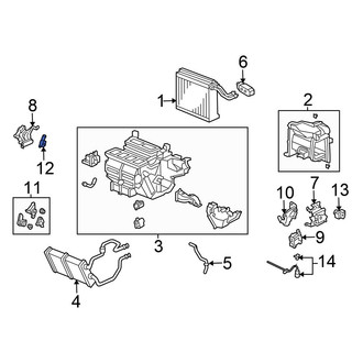 Honda OE - Cabin Air Temperature Sensor