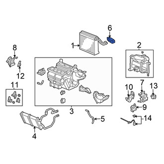Honda OE - A/C Expansion Valve