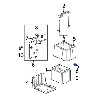 Honda OE - Battery Cable
