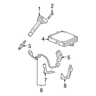 Honda OE - Electrical - Ignition System (EX / LX Coupe 3.0L)