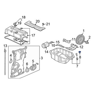 Honda OE - Engine Oil Drain Plug