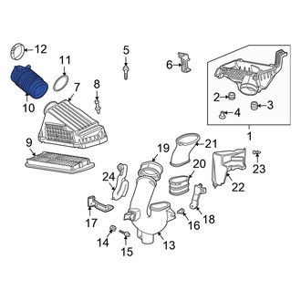 Honda OE - Engine Air Intake Hose