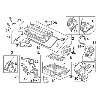 Honda OE - Engine Crankshaft Pulley Bolt