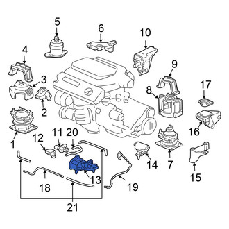 Honda OE - Front Manual Transmission Mount