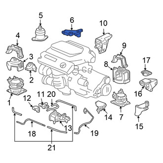 Honda OE - Engine Mount Bracket