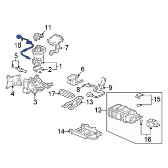 Honda OE - Rear Oxygen Sensor