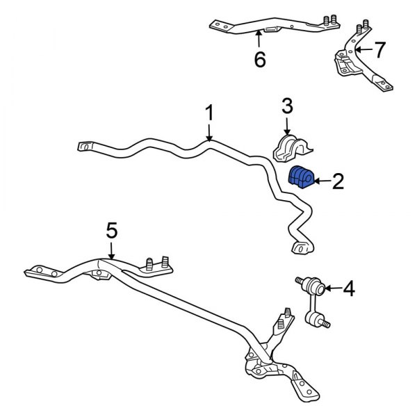 Suspension Stabilizer Bar Bushing