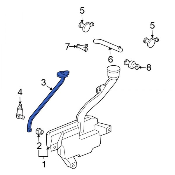 Washer Fluid Reservoir Cap