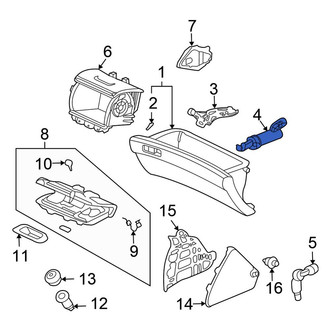 Honda OE - Glove Box Support