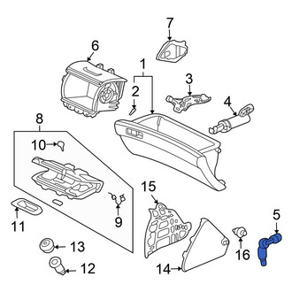 Honda OE - Glove Box Lock Kit