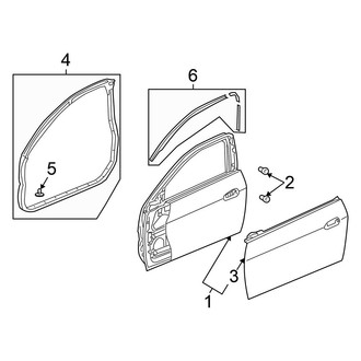Honda OE - Door & Components (Coupe)