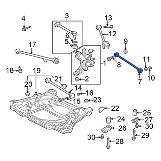 Honda OE - Front Right Lower Suspension Control Arm