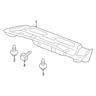 Honda OE - Trunk Lid - Interior Trim (Coupe)
