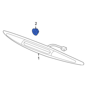 Honda OE - Center High Mount Stop Light Nut