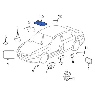 Honda OE - Caution Label