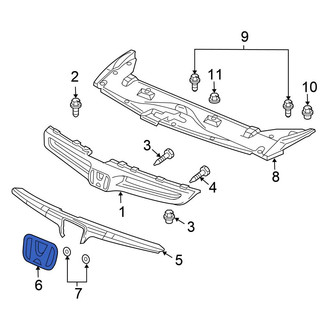 Honda OE - Front Grille Emblem