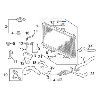 Honda OE - Left Engine Decal