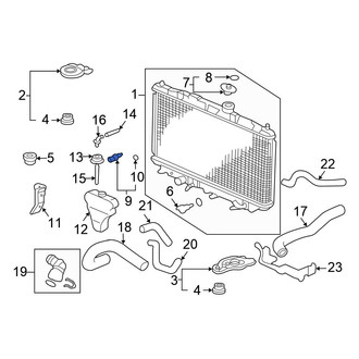Honda OE - Engine Coolant Temperature Sensor