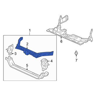 Honda OE - Upper Radiator Support Tie Bar