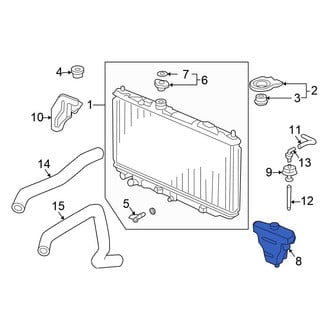 Honda OE - Engine Coolant Reservoir