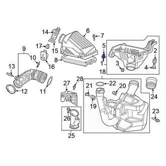 Honda OE - Air Filter Housing Bolt