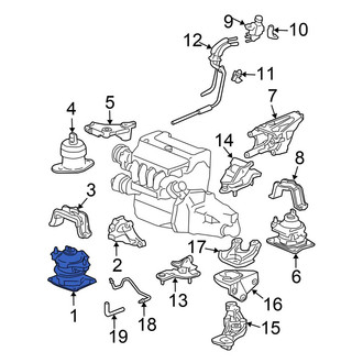 Honda OE - Front Engine Mount