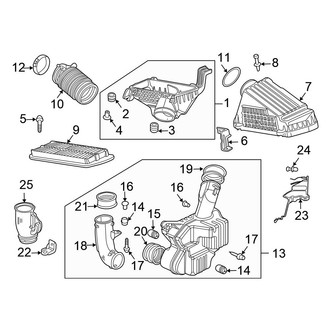 Honda OE - Engine / Transaxle - Air Intake