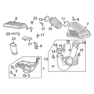 Honda OE - Engine / Transaxle - Air Intake