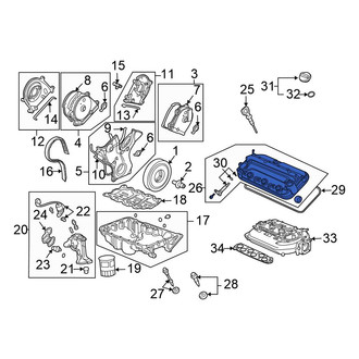 Honda OE - Front Engine Valve Cover