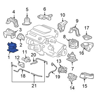 Honda OE - Front Engine Mount