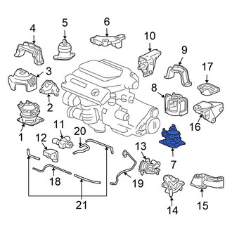 Honda OE - Rear Engine Mount