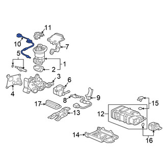 Honda OE - Rear Oxygen Sensor