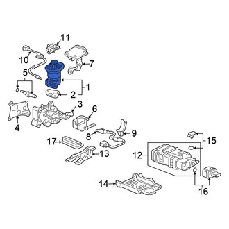 Honda OE - Exhaust Gas Recirculation (EGR) Valve