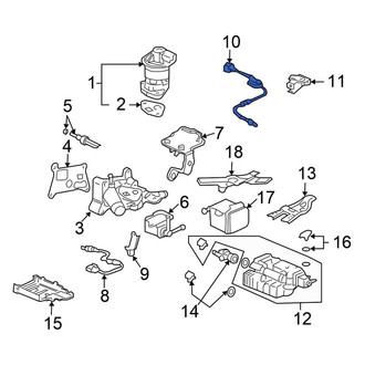 Honda OE - Rear Oxygen Sensor