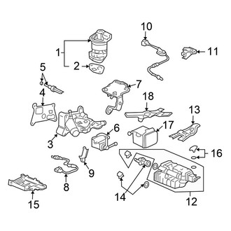 Honda OE - Emission System - Emission Components (California)