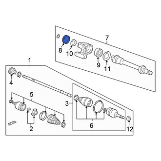 Honda OE - CV Axle Shaft Seal