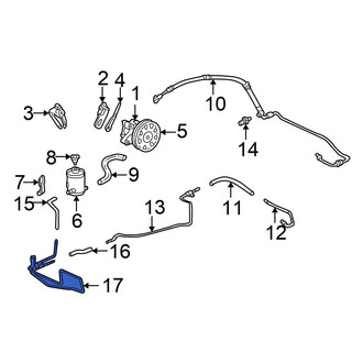 Honda Accord Power Steering Cooling Coolers, Lines — CARiD